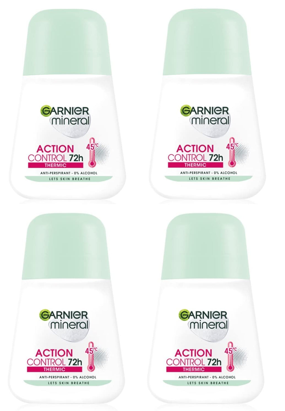 Garnier Rodillo mineral antitranspirante para mujeres, uso práctico y cómodo