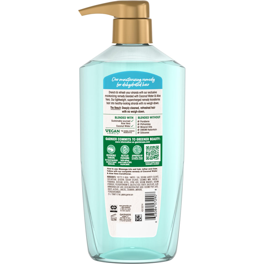 Garnier Whole Blends champú coco agua aloe ingredientes naturales para uso diario