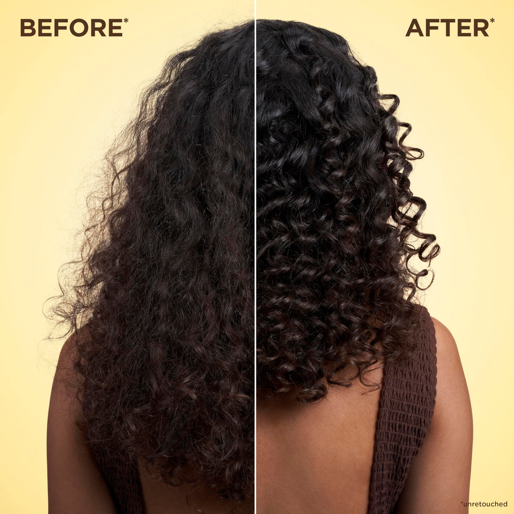 Garnier Whole Blends aplicación en cabello para acondicionar desde la raíz