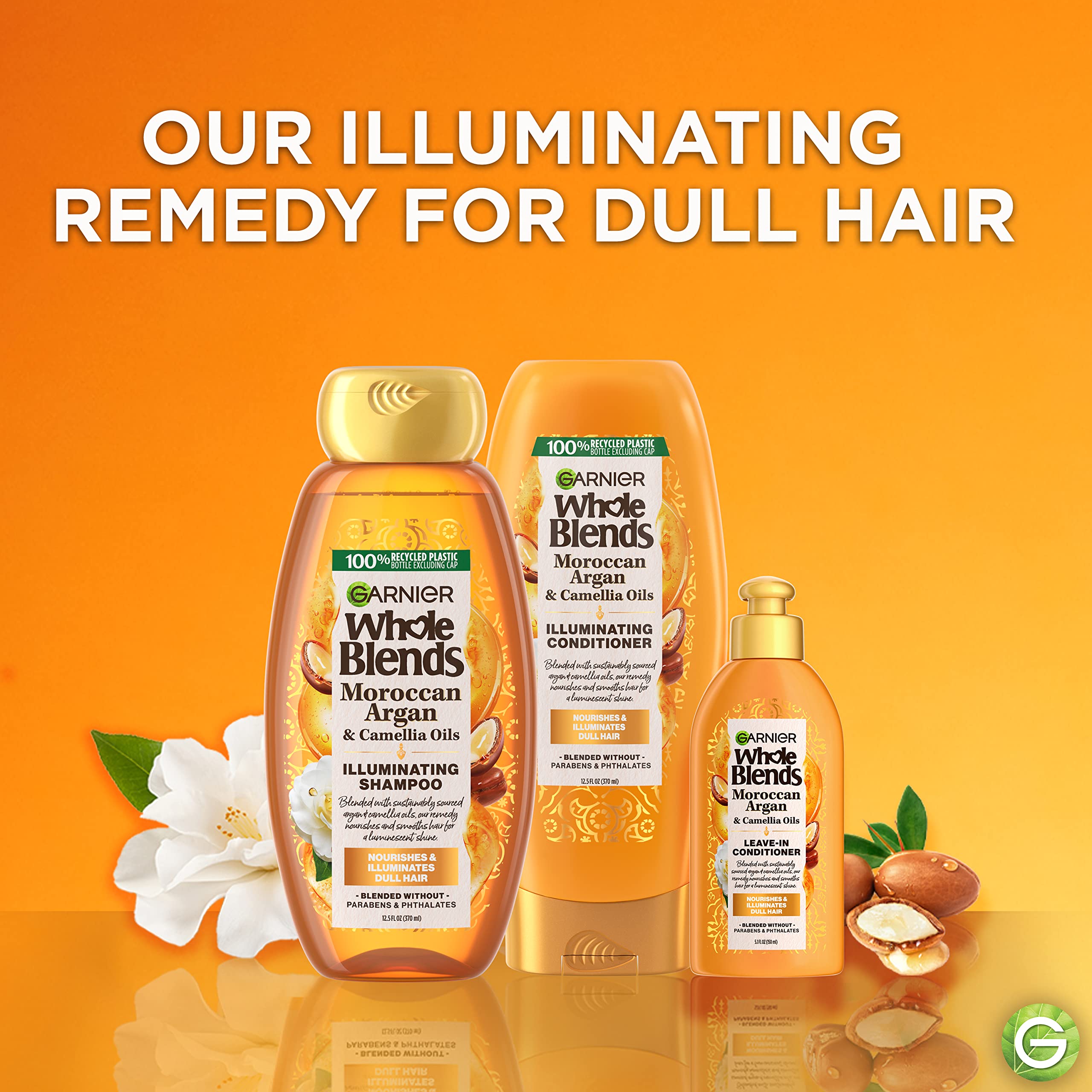 Garnier Whole Blends argan camellia dosis precisa para uso diario