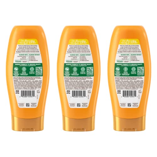 Garnier Whole Blends argan camellia textura cremosa para aplicacion suave
