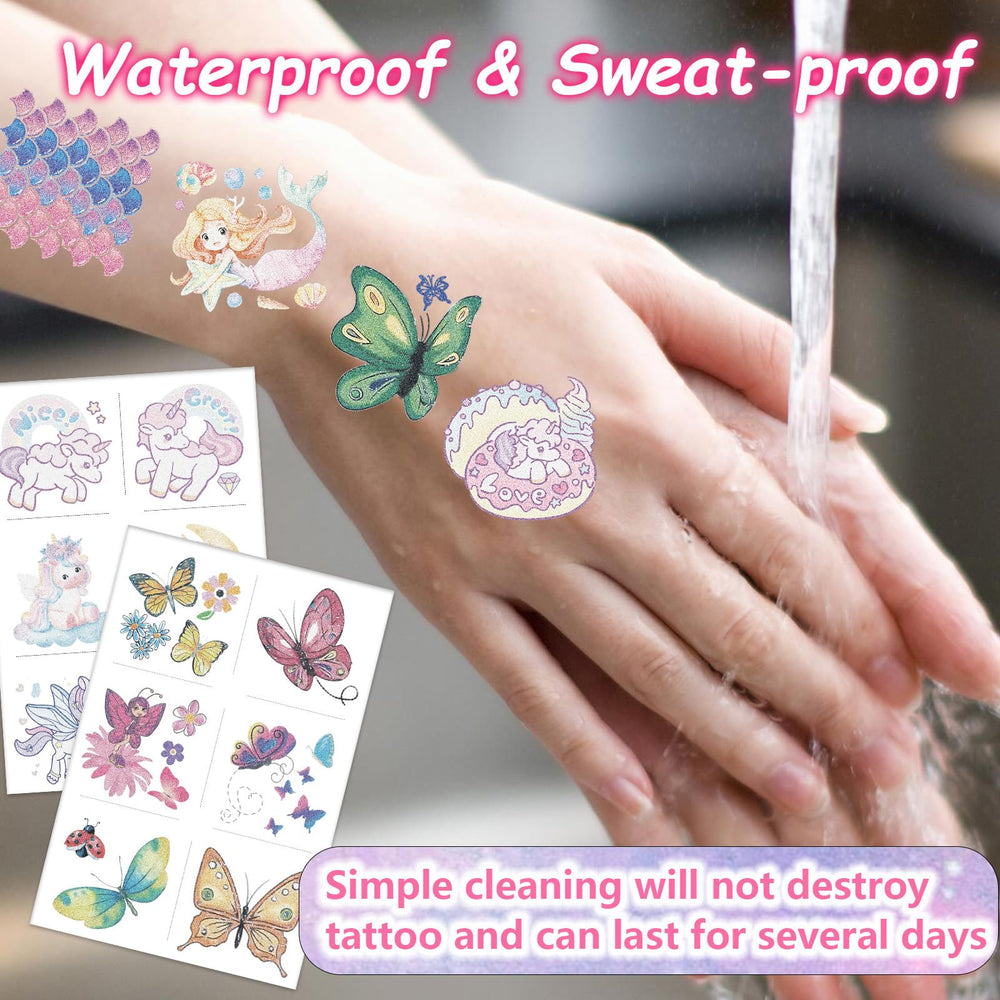 Tatuajes glitter Garsellen para proyectos de artesanía en casa.