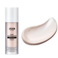 GASHINA STORY Atomy Healthy Glow Base, aplicación suave en rostro para tono uniforme.