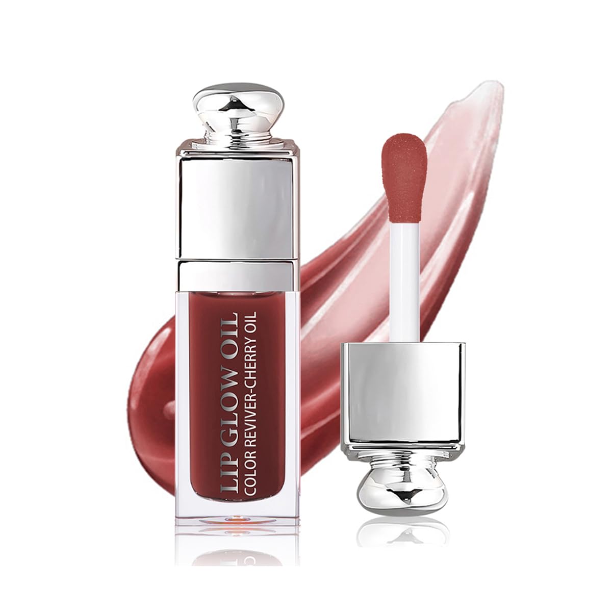GECOMO Brillo labial hidratante en envase, humectación duradera para labios.