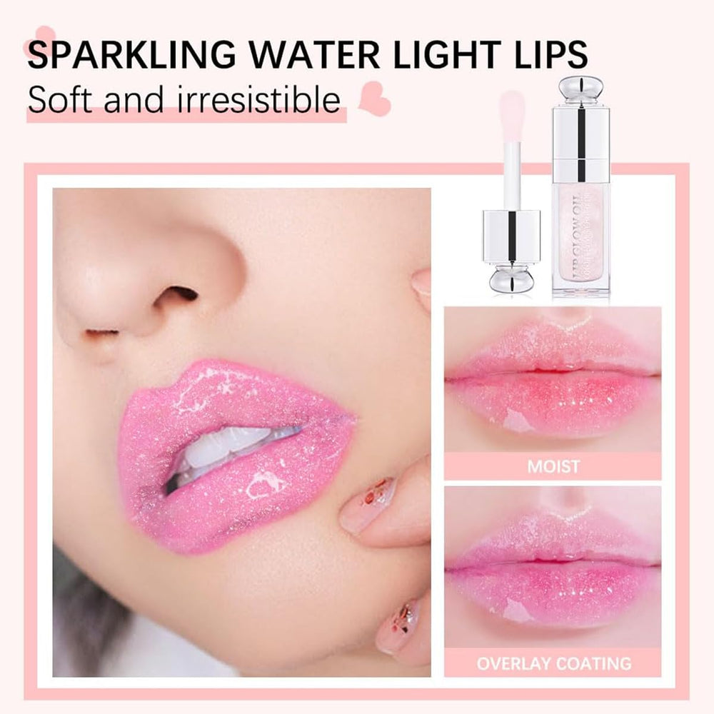 GECOMO Labial Brillo Frambuesa, con extractos de frambuesa para brillo nutritivo.