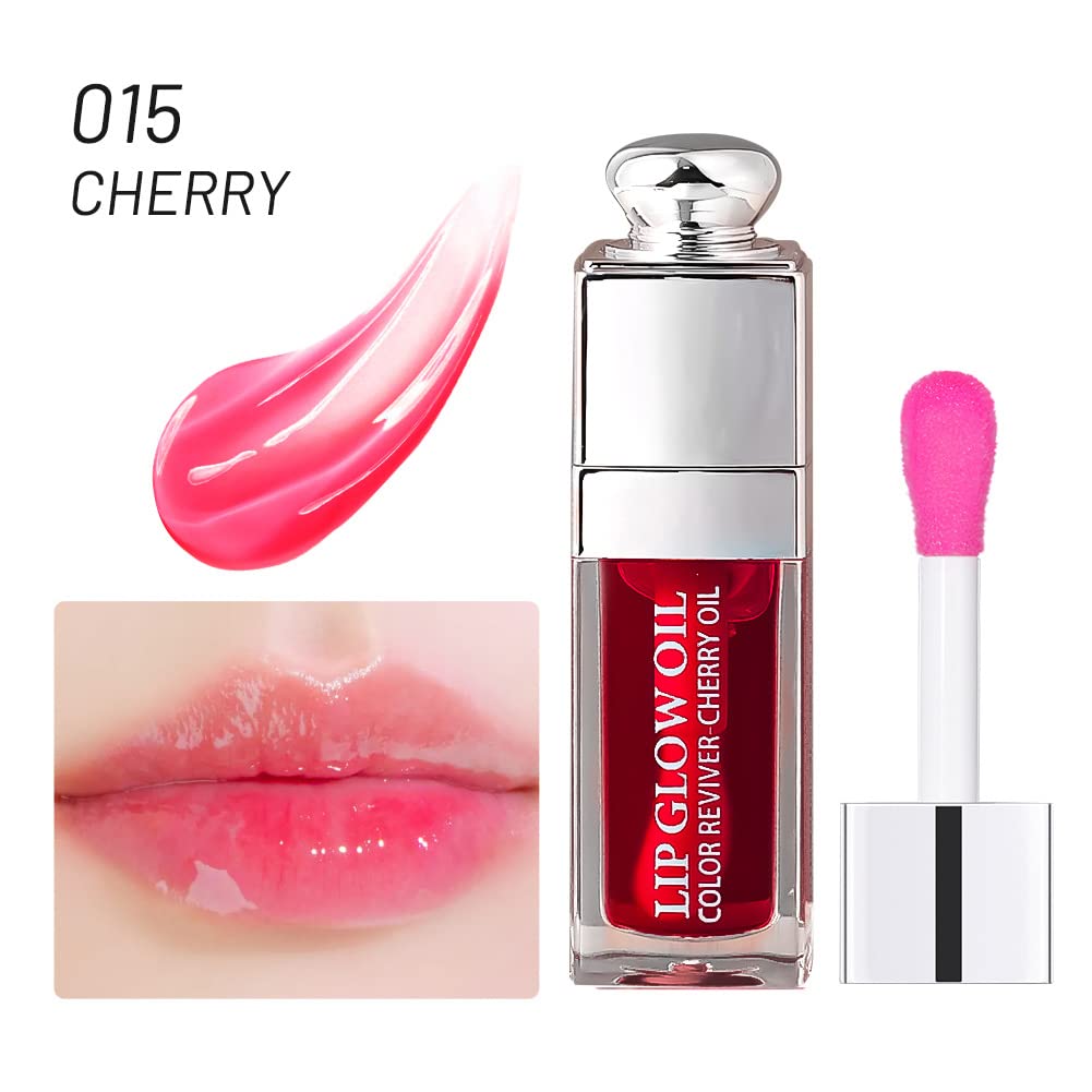 GECOMO labial brilla rosa ofrece hidratación ligera y color sutil.