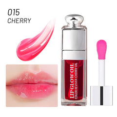 GECOMO labial brilla rosa ofrece hidratación ligera y color sutil.
