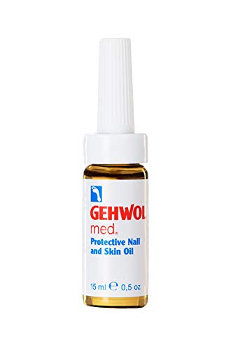 Gehwol Med Protective Nail & Skin Oil: textura crema de rápida absorción para uñas y piel.