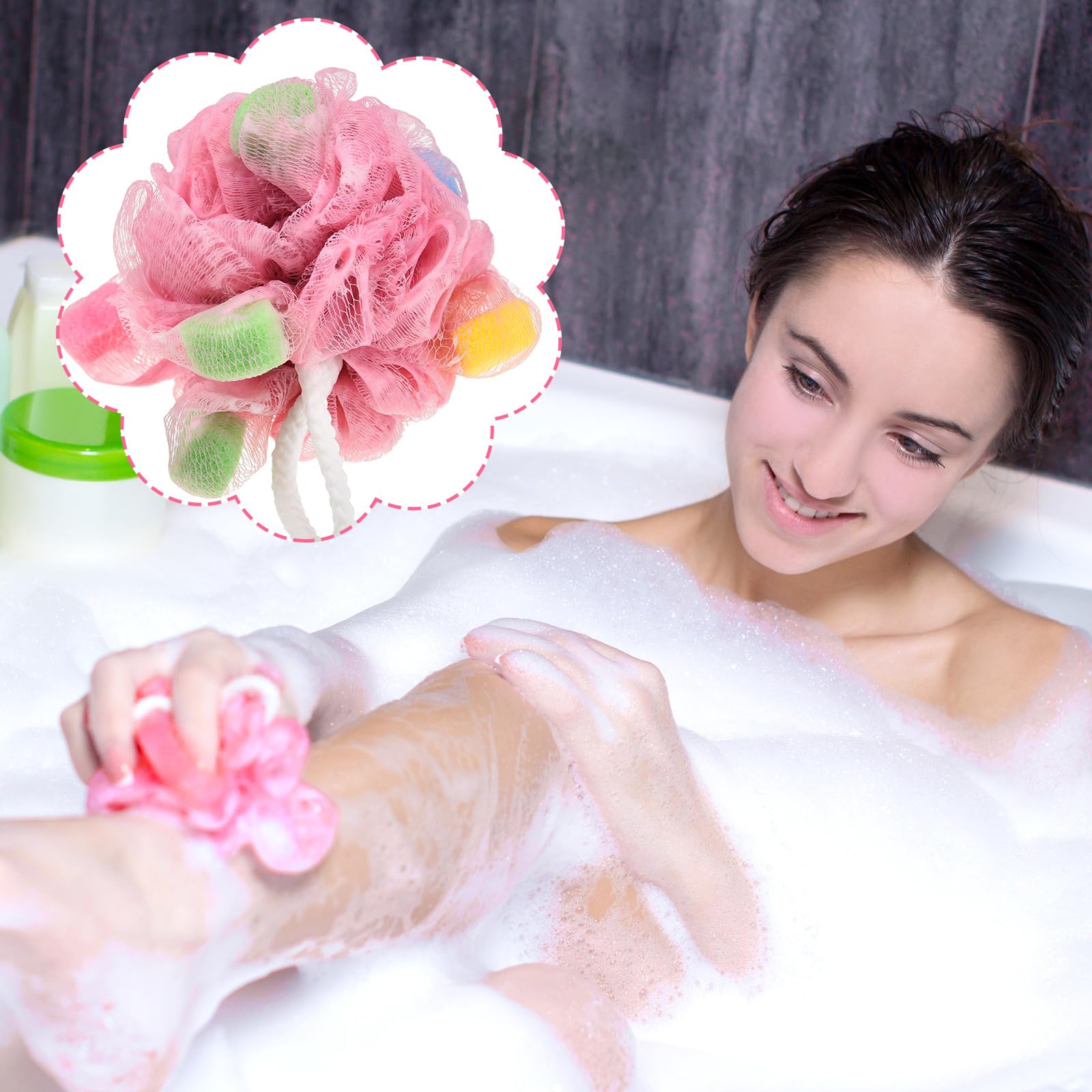 Geiserailie diseño creativo de helado, adecuado para adultos y niños durante la ducha.