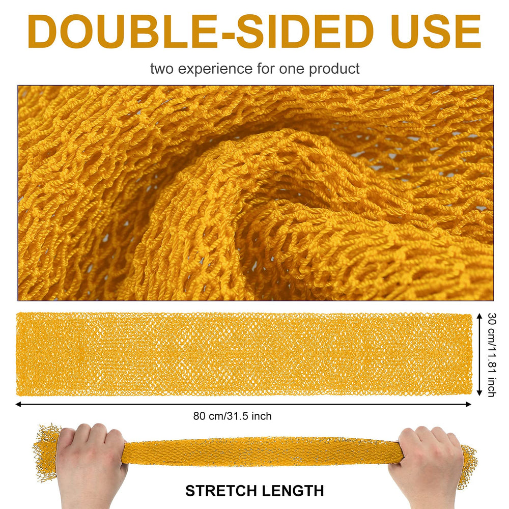 Geiserailie esponja de baño de nylon, duradera y fácil de enjuagar.