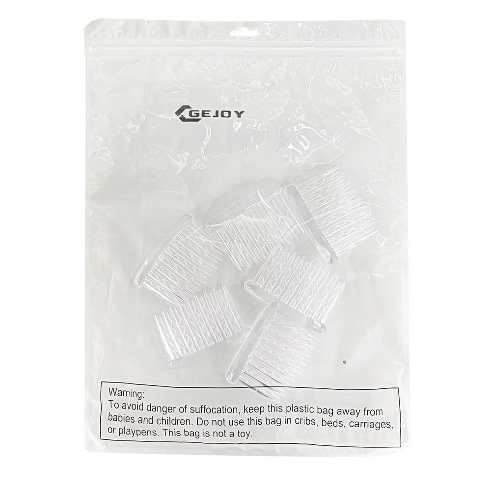 Gejoy peine plástico de 8 cm, práctico para mechones.