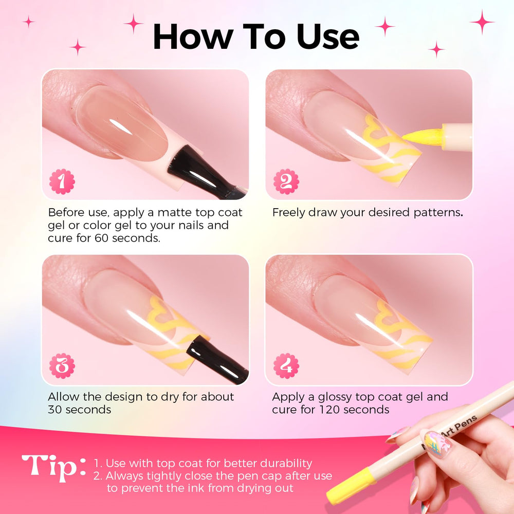 GELLAKTIK lapices uñas, empaque portátil para llevar tu arte a cualquier lugar.