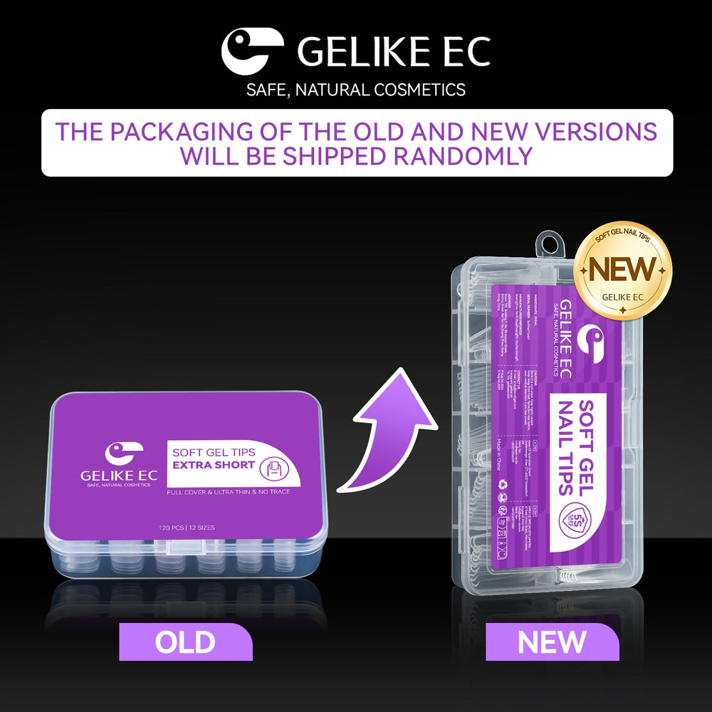 Gelike EC, kit de 120 piezas, variedad para arte de uñas.