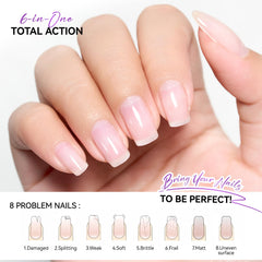 Gelike ec: uñas con brillo natural y aspecto saludable.