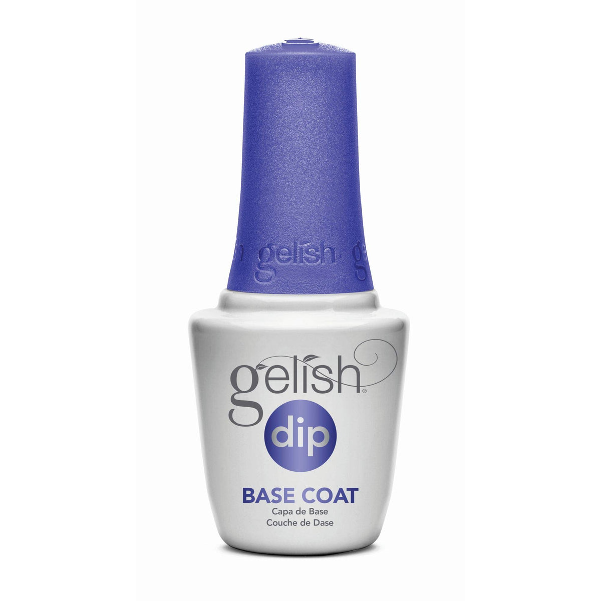 Gelish capa-base-dip para inmersión ofrece acabado suave y uniforme.