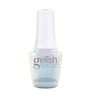Gelish MINI en bote de 9 ml con color vibrante y acabado de alto brillo.