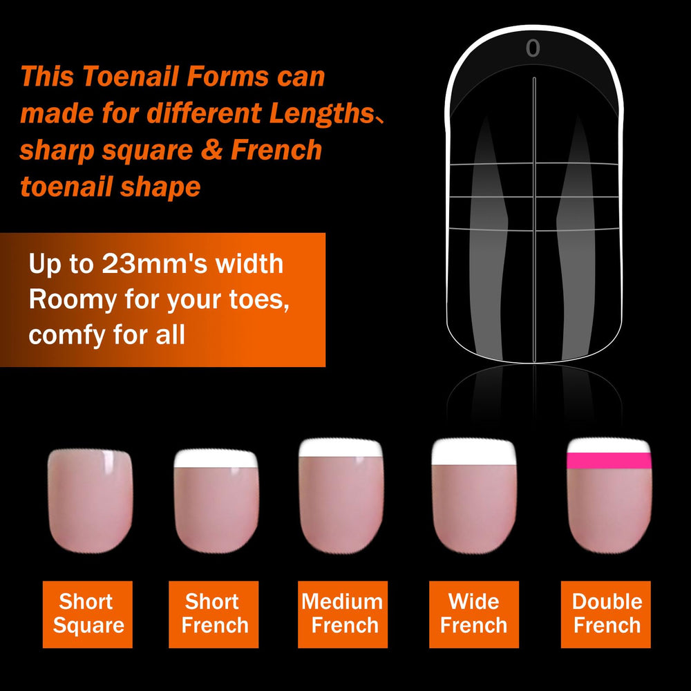 GELLAKTIK: formas para dedos de los pies con 15 tallas.