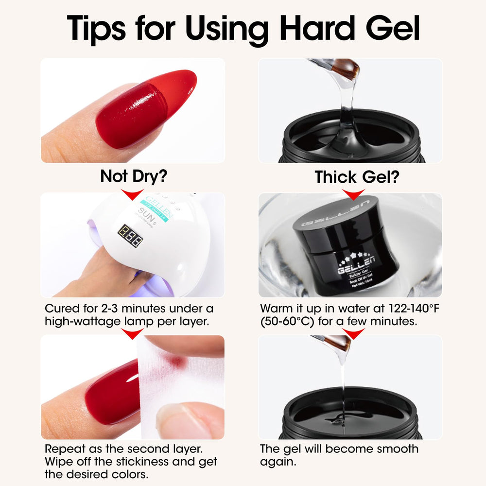 Gellen Builder Gel uso diario para manicura en casa