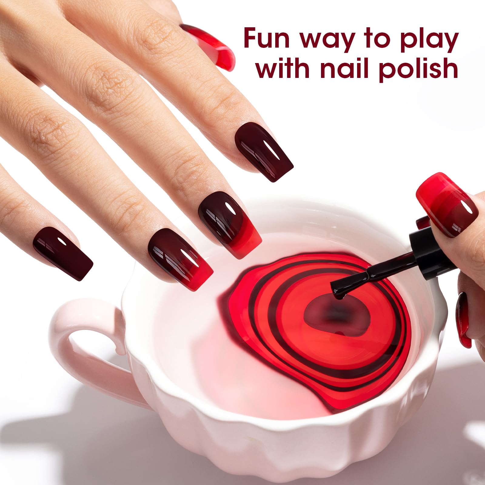 Esmalte GELLEN secado rápido en 60 segundos, ideal para retoques.