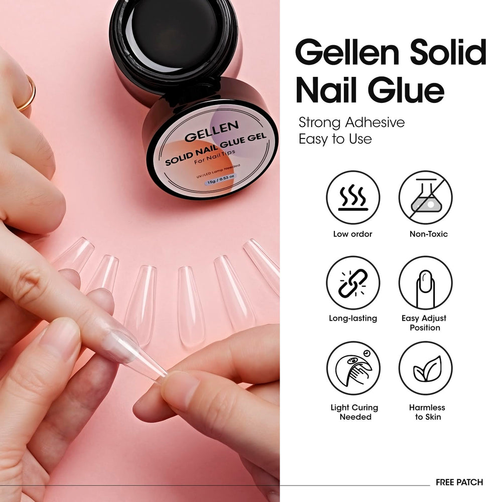 GELLEN ingredientes saludables, olor suave para uñas y piel.