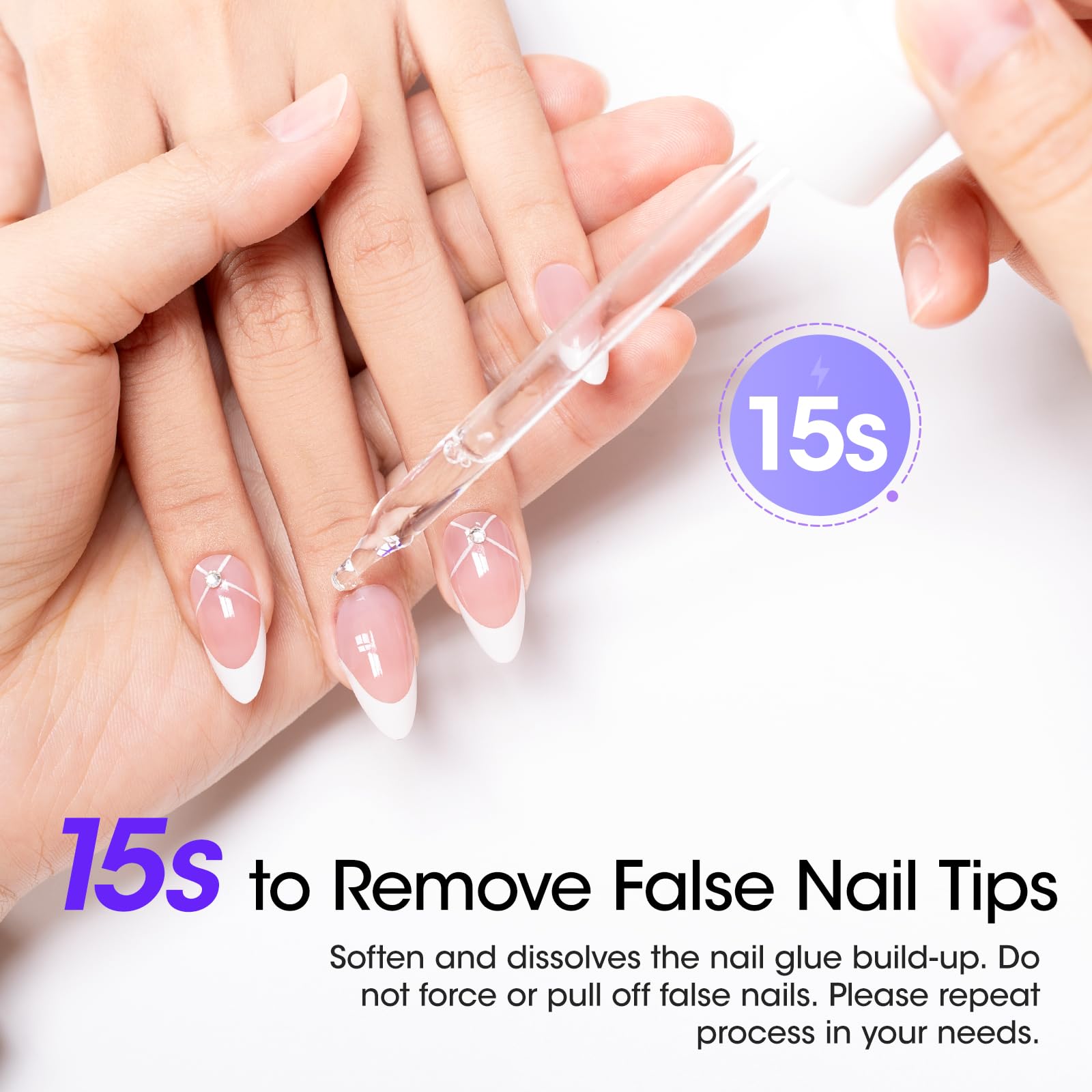 Gellen removedor de uñas, compatible con adhesivo UV/Led