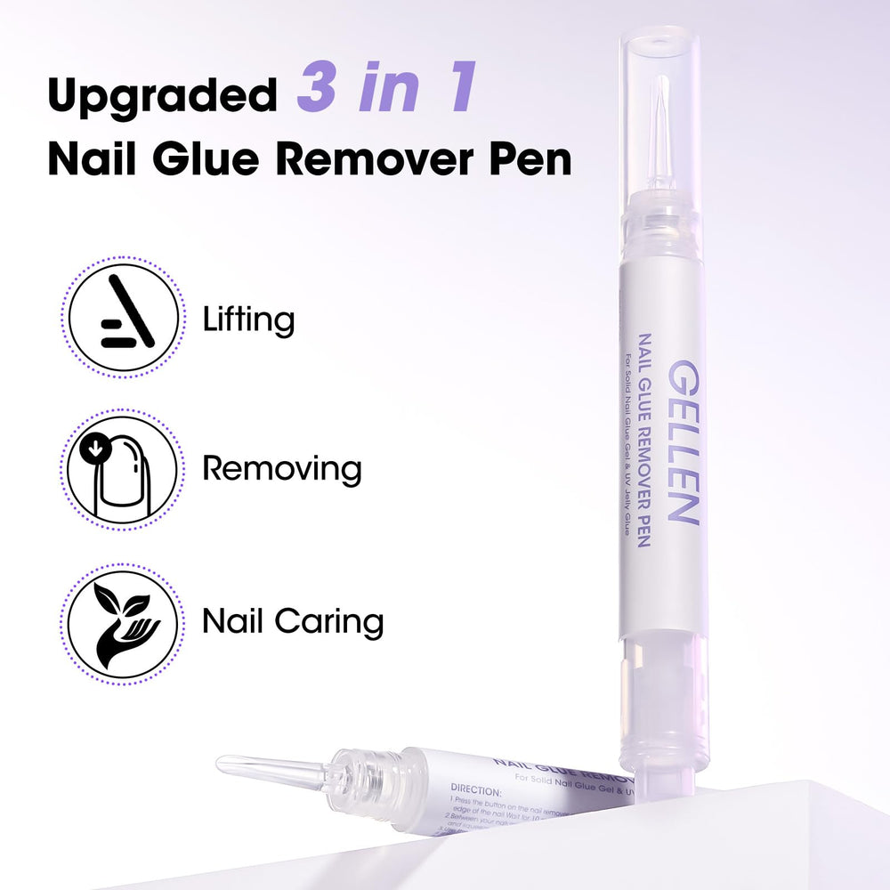 GELLEN removedor sin acetona para retirada suave de uñas.