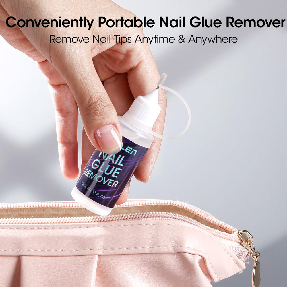 GELLEN Remover envase de 20 ml facilita dosificar.