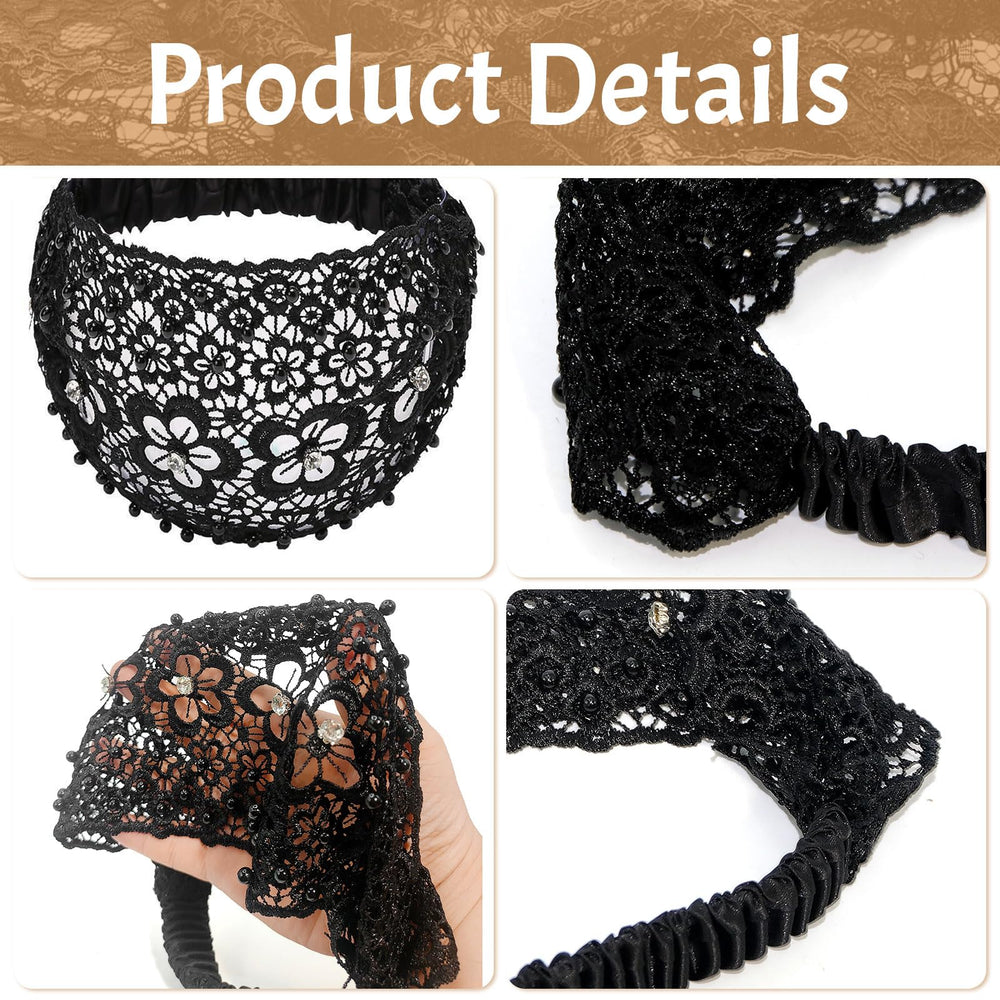 Diadema Generic con diseño floral y elástico suave para mayor comodidad.