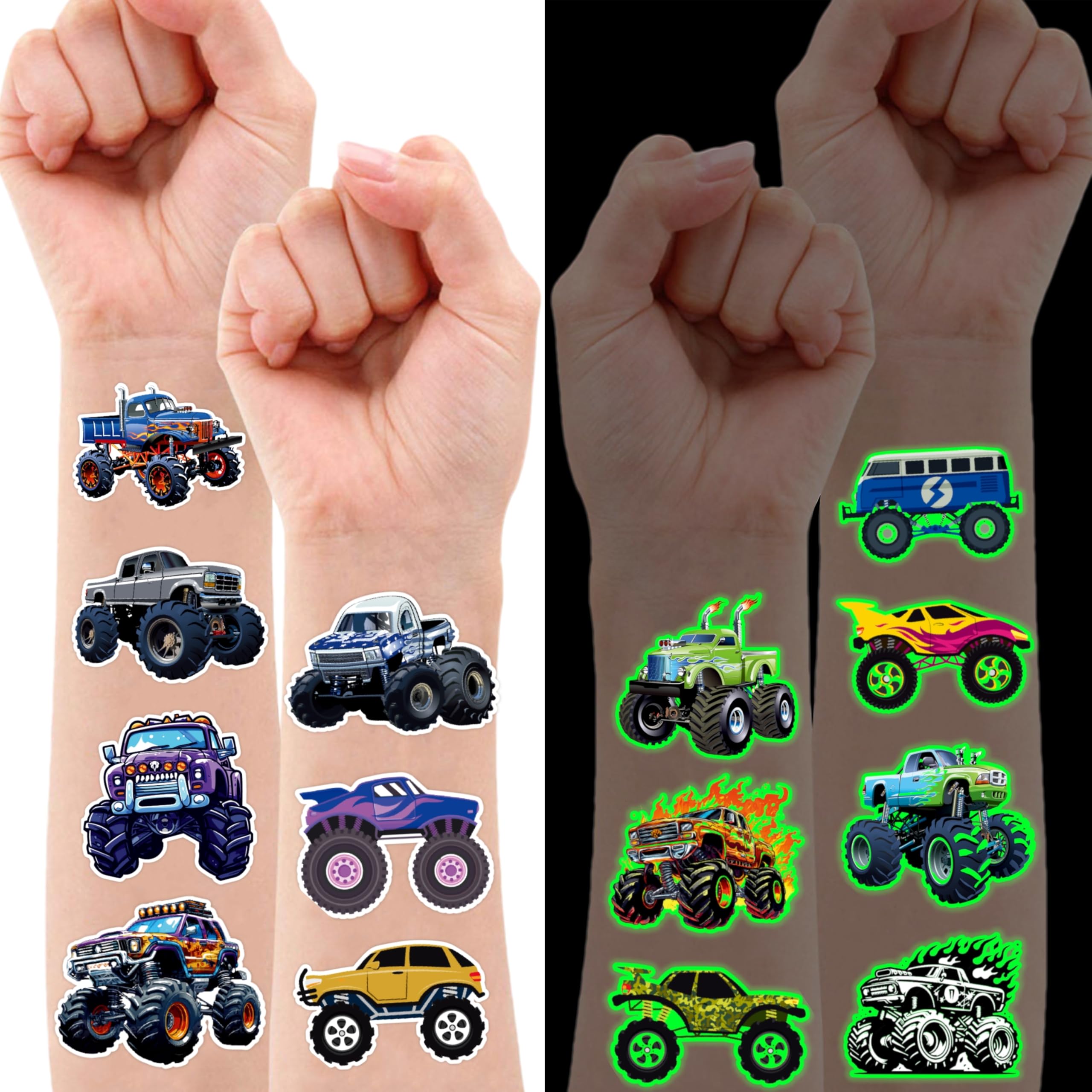 Monster Truck de Generic, 96 diseños divertidos para cuadernos y mochilas.
