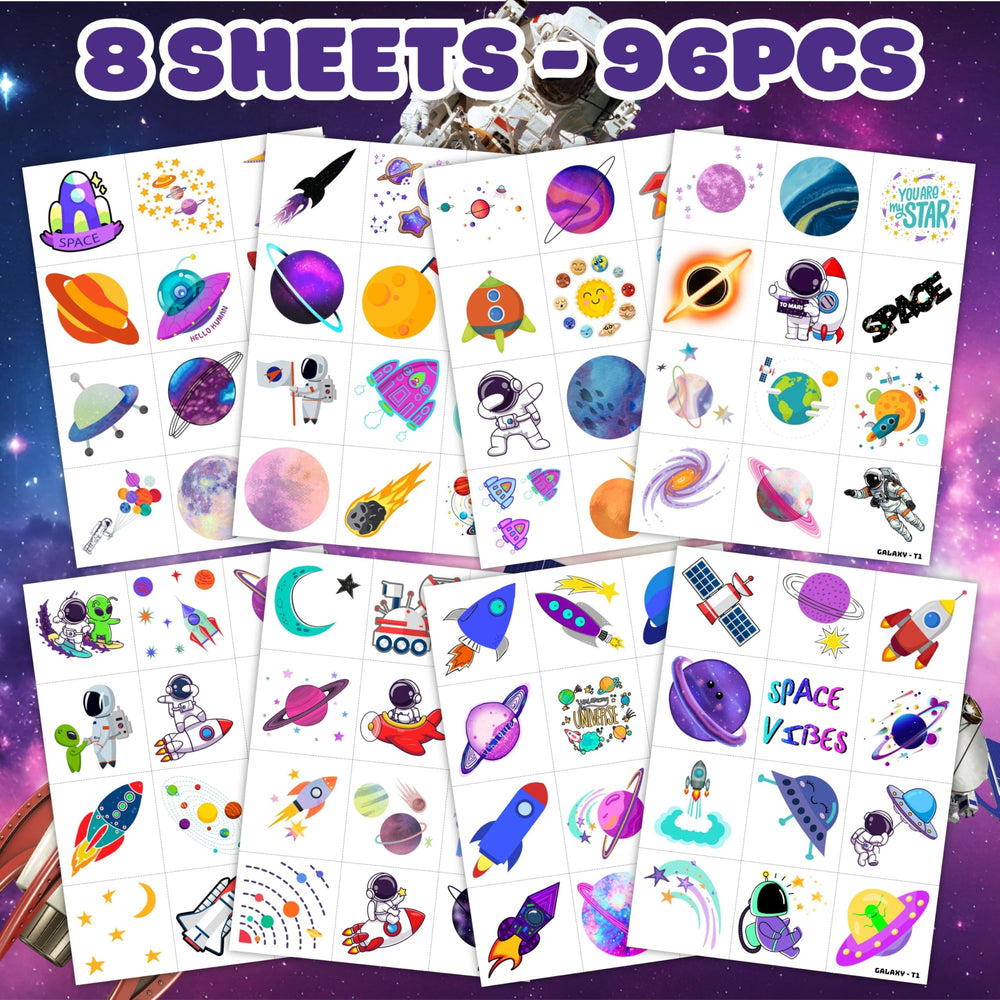 Generic tatuajes galaxia: ovnis divertidos para regalos de fiesta