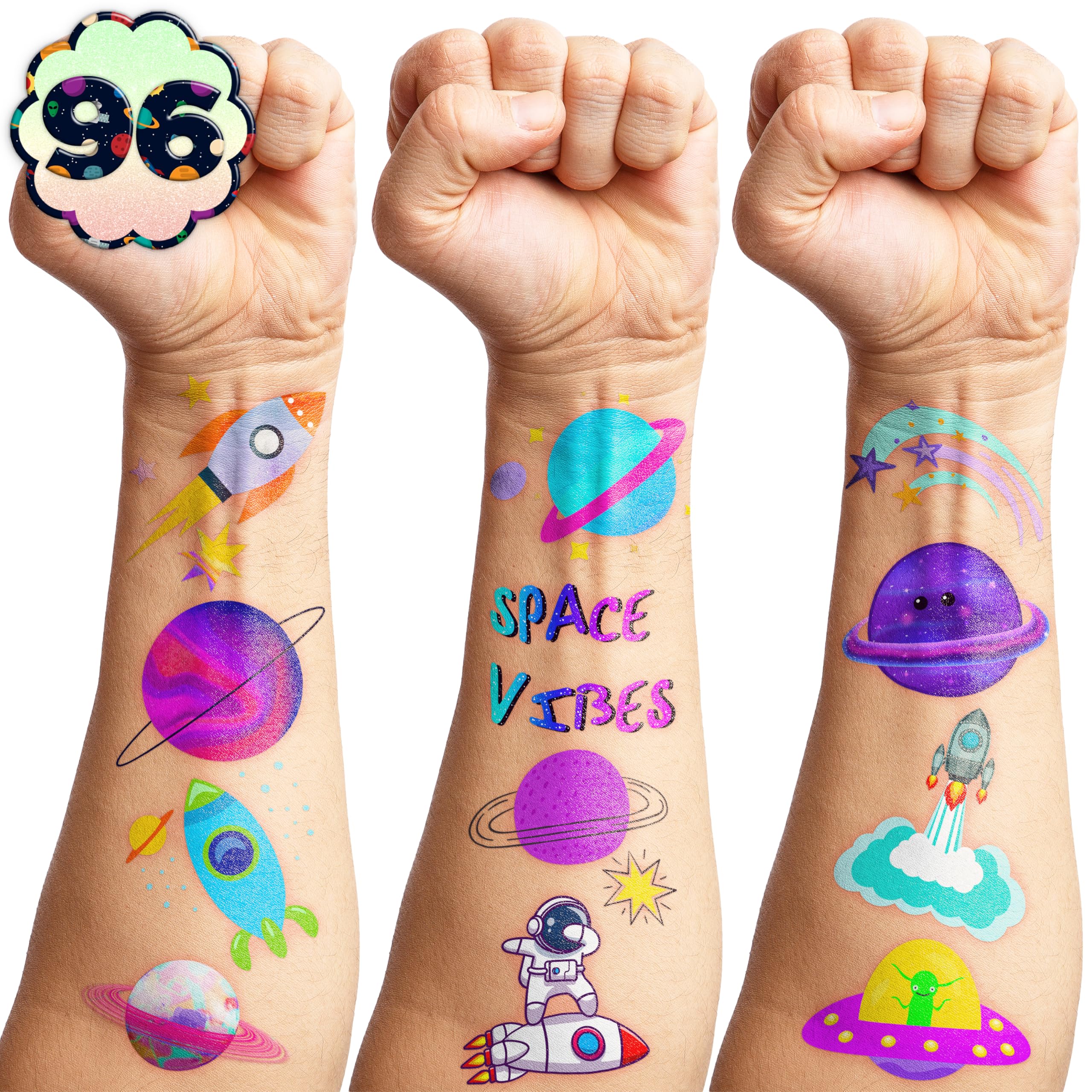 Generic tatuajes galaxia: regalo navideño o sorpresa para niños