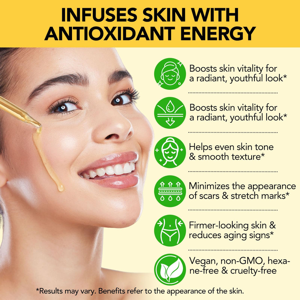 Aplicación en cuello con Vitamina E Generic para piel más uniforme