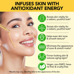 Aplicación en cuello con Vitamina E Generic para piel más uniforme