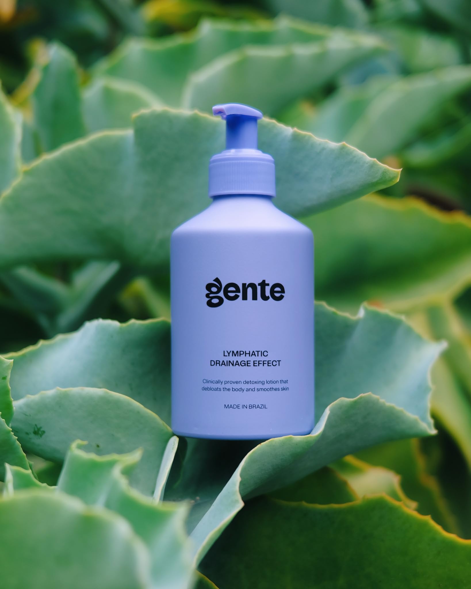 GENTE BEAUTY crema drenaje linfático acción anticelulitis visible.