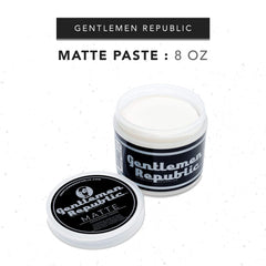 Acabado mate de Gentlemen Republic Pasta Mate para estilo natural
