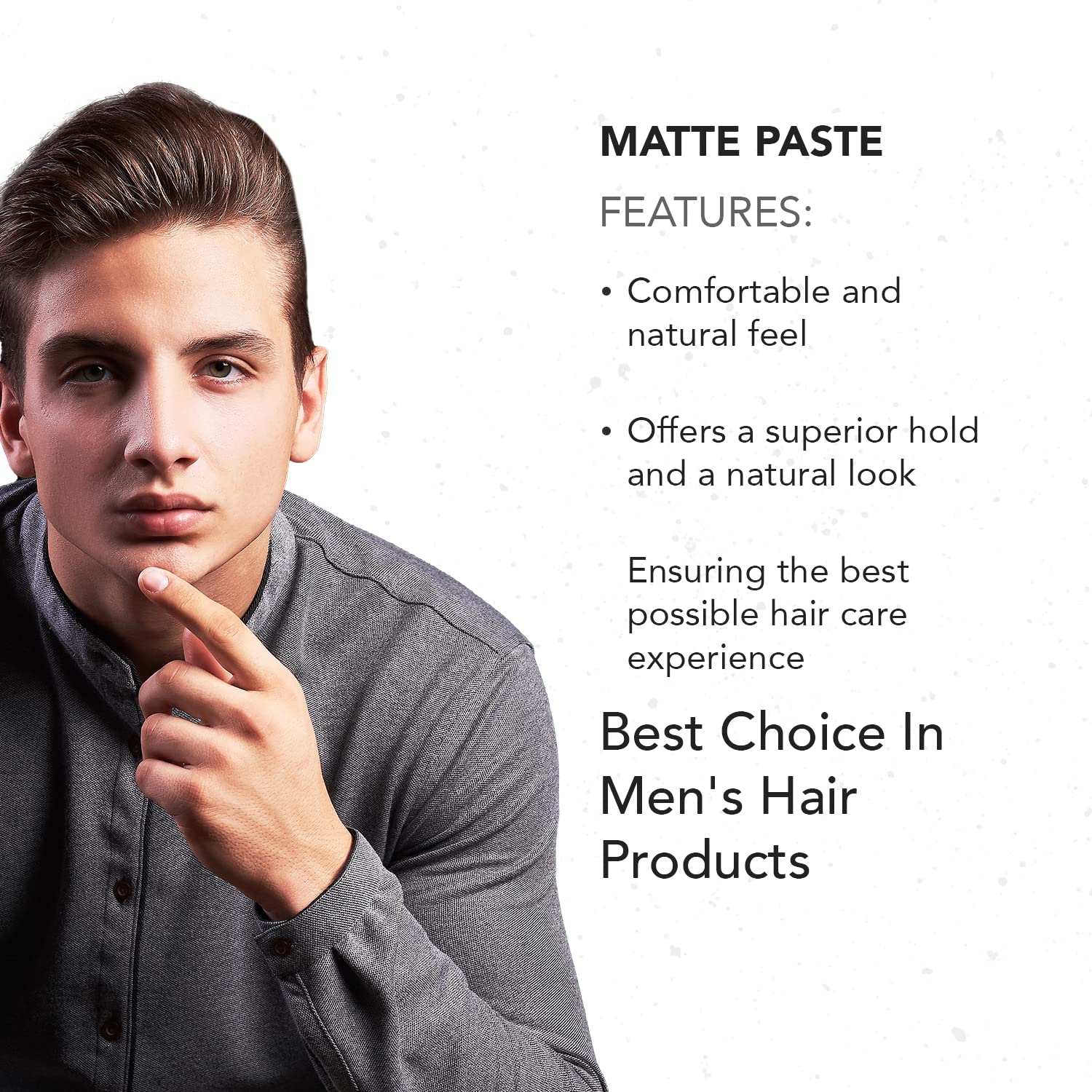Lavado facil con Gentlemen Republic Pasta Mate a base de agua