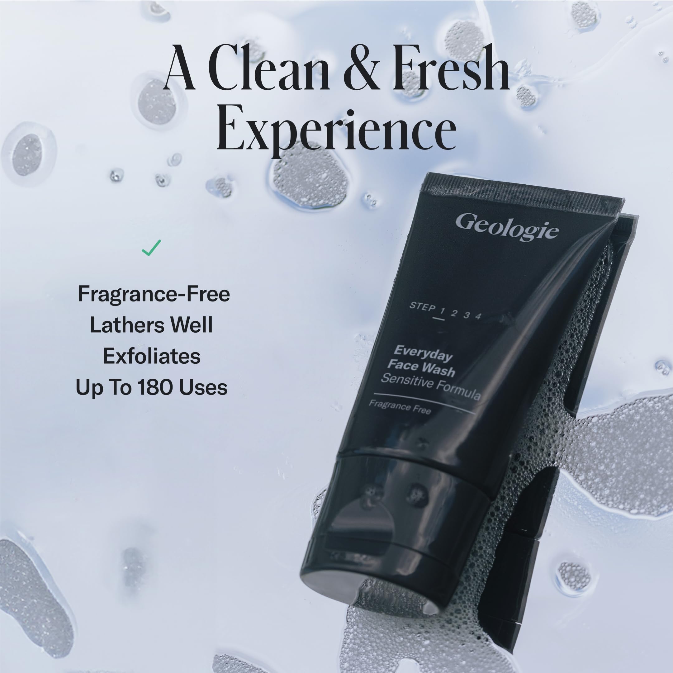 Geologie Daily Face Wash ritual diario de cuidado para piel equilibrada