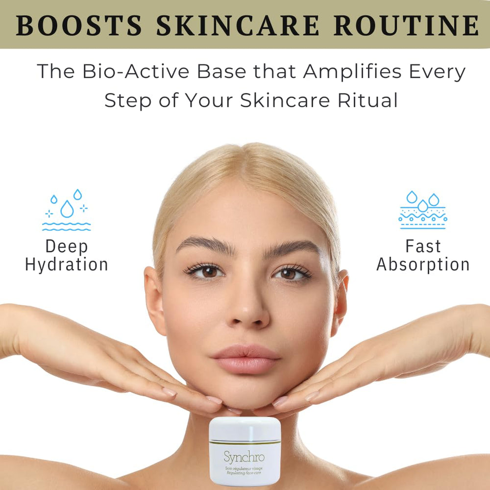 Gernetic Synchro Crema funciona en rostro y cuerpo.