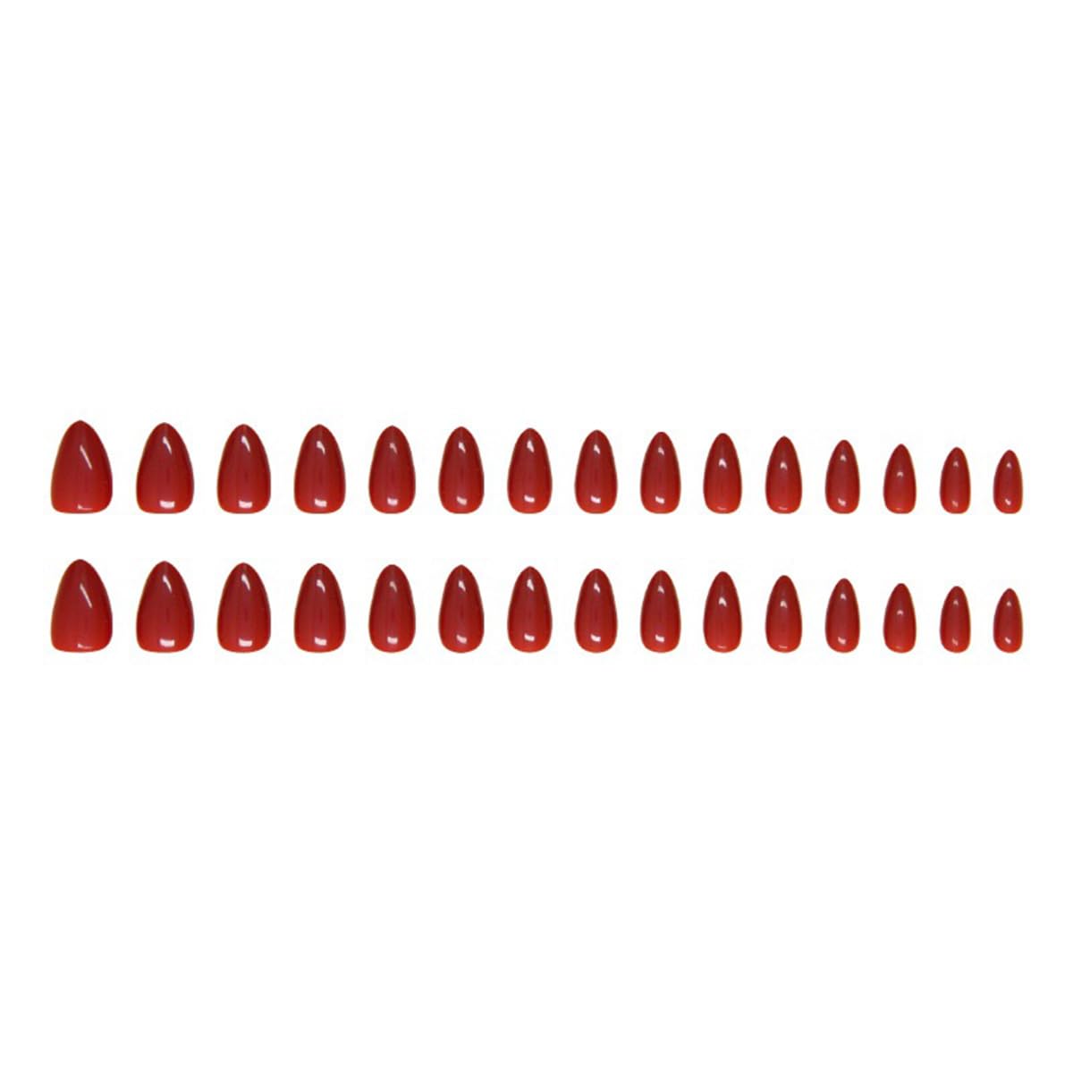 Pegatinas jelly geyakal para decorar uñas rojas en casa