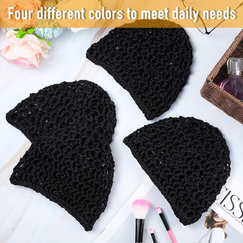 Geyoga cap malla crochet tejido suave y resistente