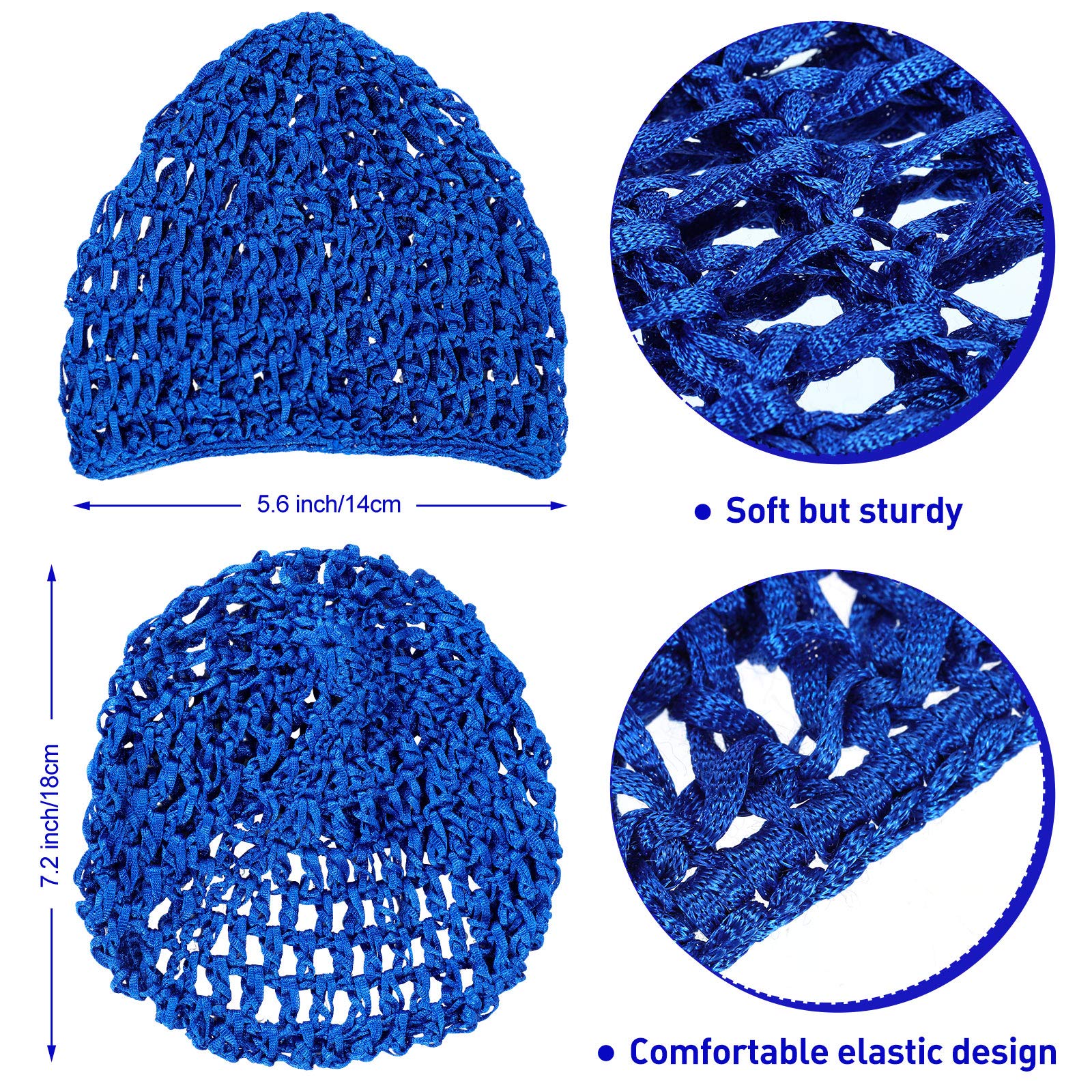 Geyoga snood de malla azul, transpirable y ligero para uso diario.