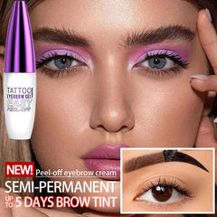 GHFCZOO técnica-peel-off facilita cejas definidas sin retoques diarios