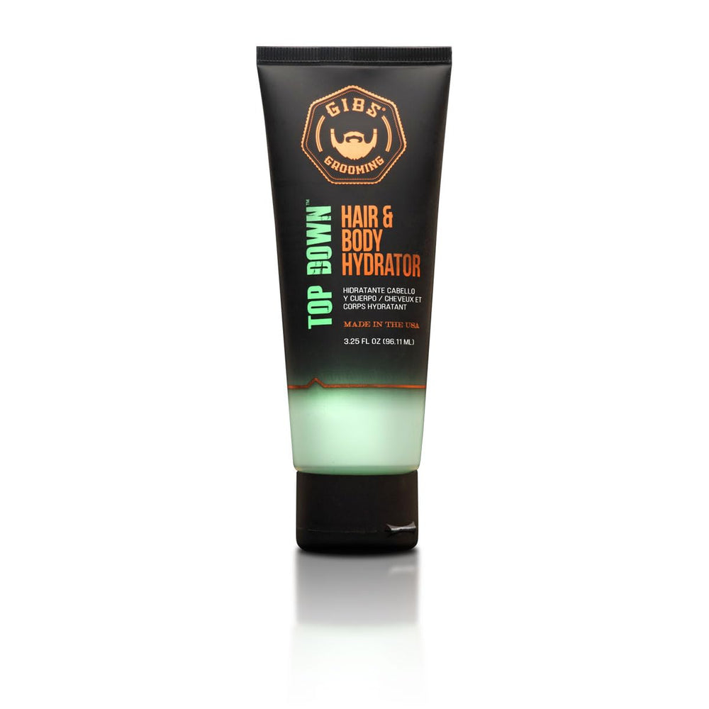 GIBS hidratante para cabello y piel, absorción rápida.