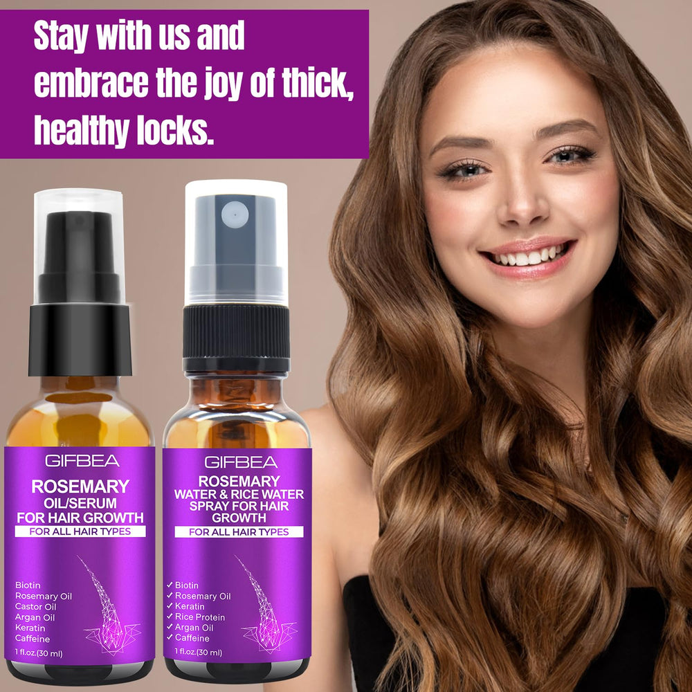GIFBEA kit de cuidado diario para cabello de hombres y mujeres.
