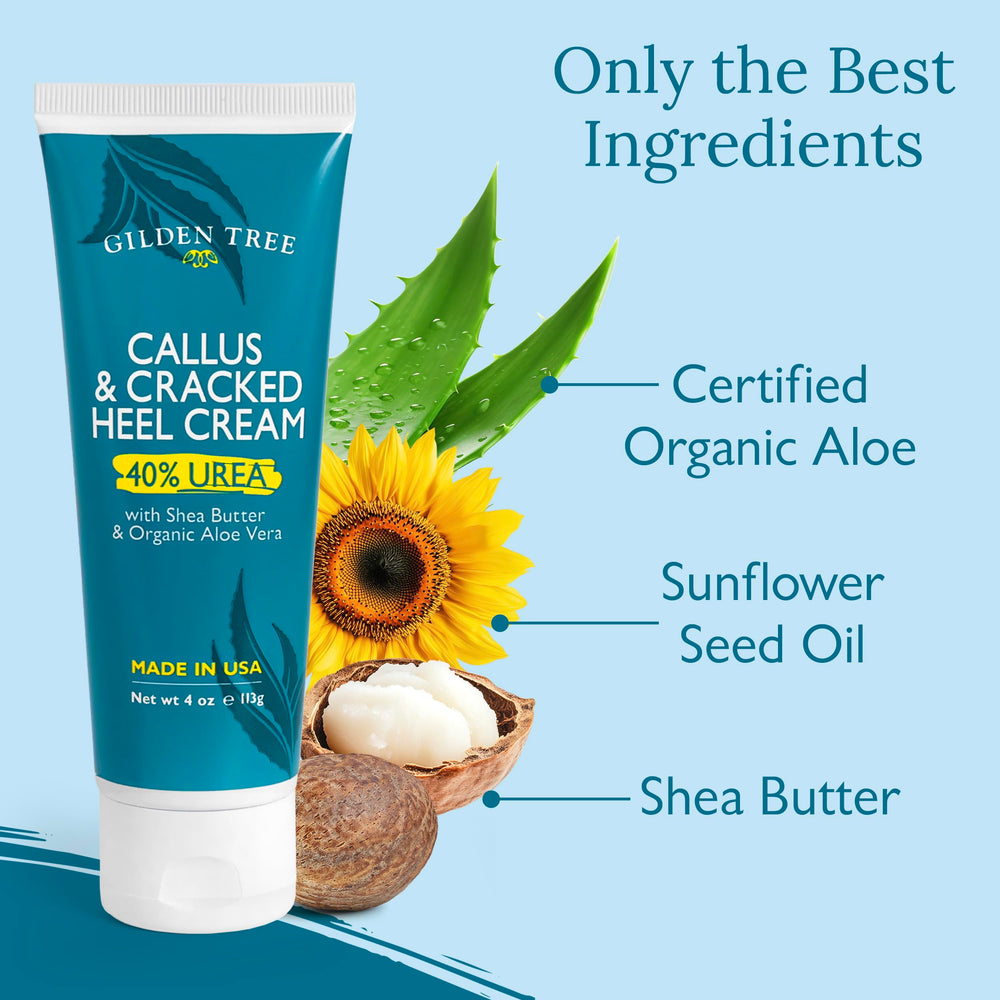 GILDEN TREE crema Urea 40% con karité y aloe.