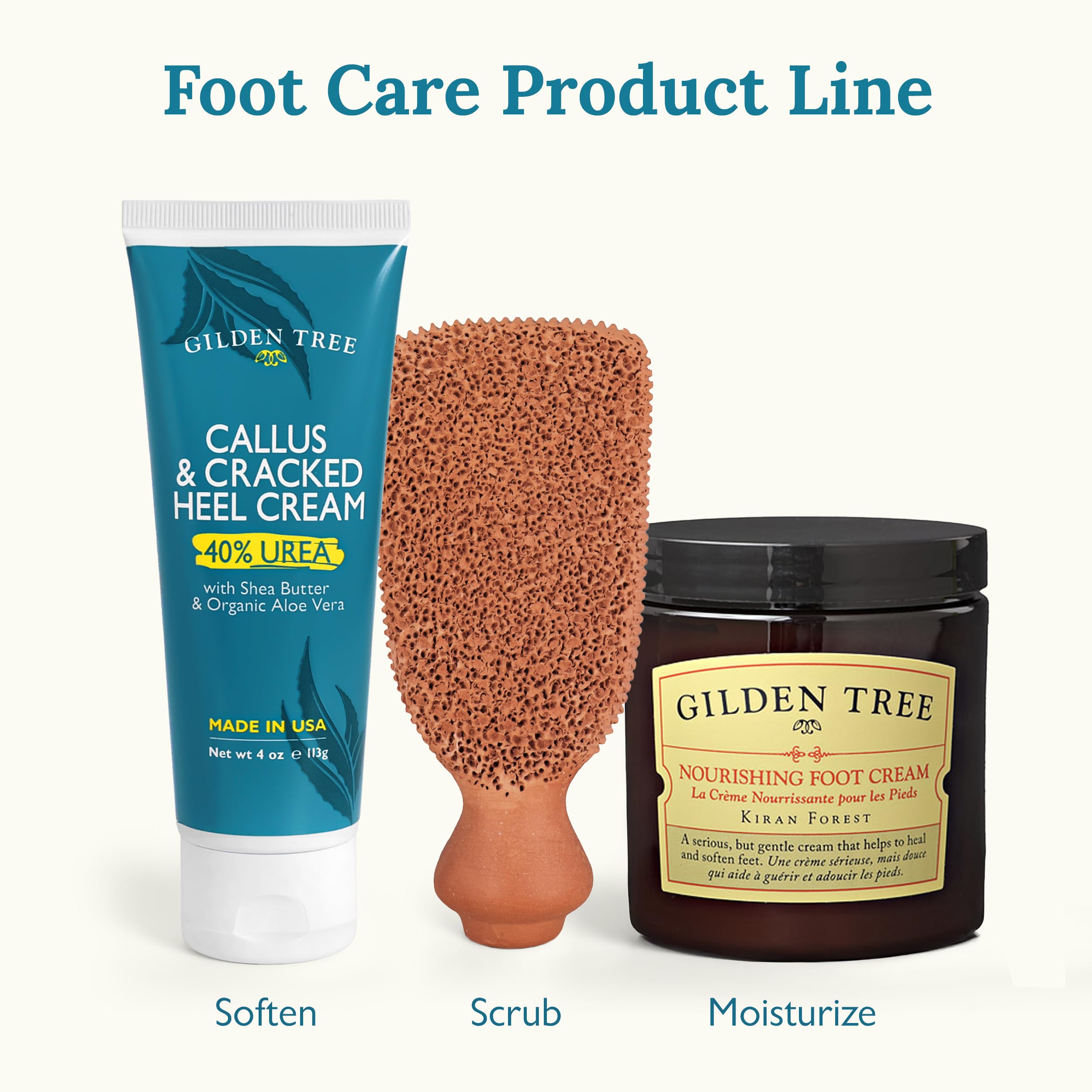 GILDEN TREE crema Urea 40% útil para uso diario.