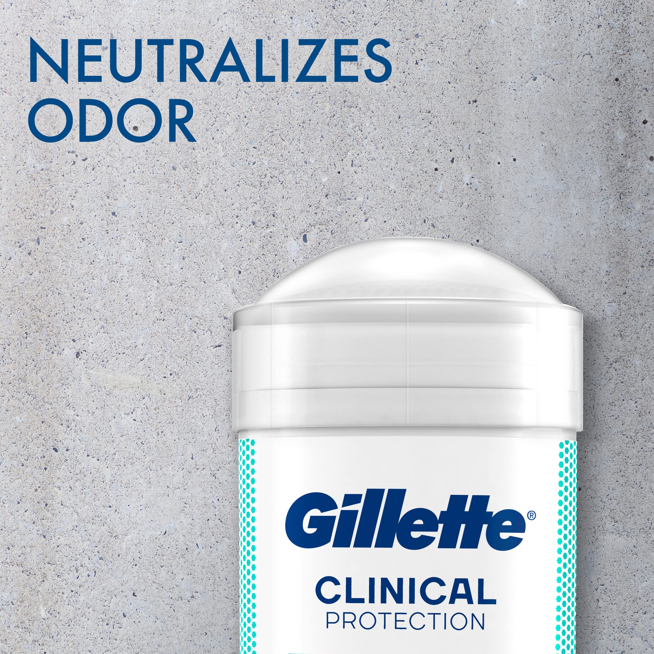 Protección de 72 horas con Gillette Clinical para hombres.