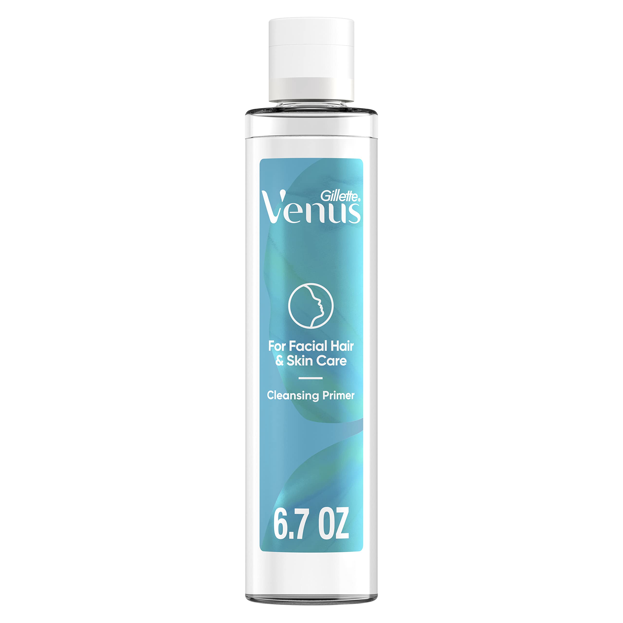 Gillette Venus primer limpieza facial: prepara la piel para dermaplaning y la deja suave.