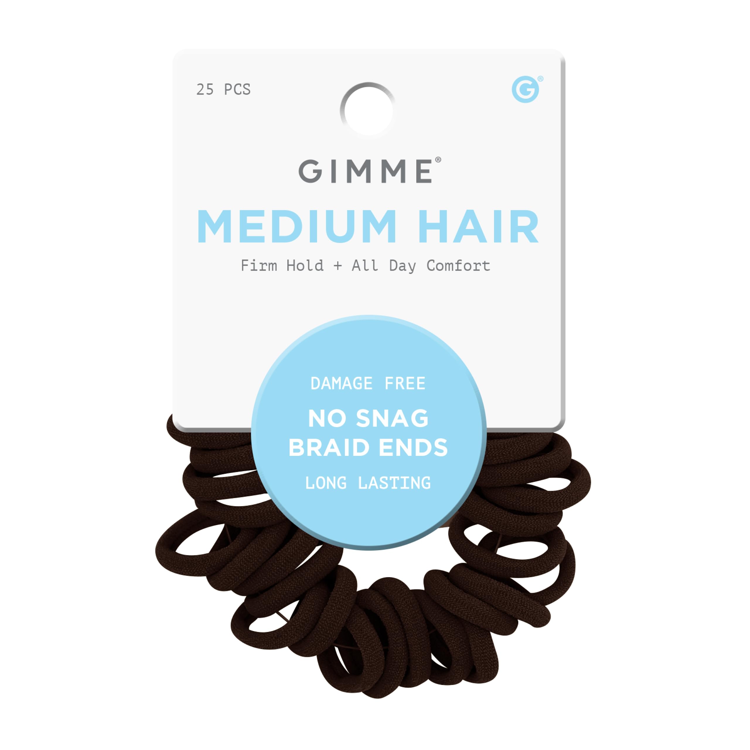 GIMME extremos de trenza: tiras sin enganches para acabado suave
