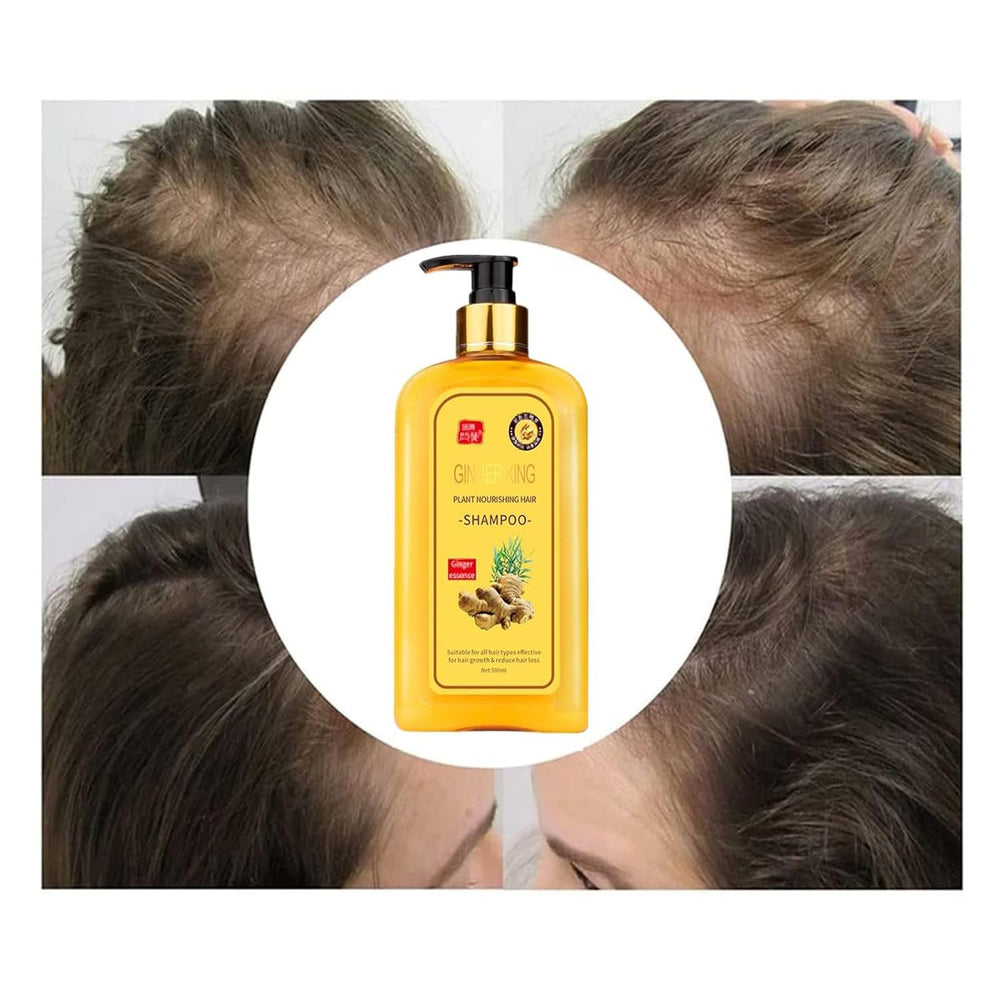 Ginaday champú jengibre, brillo natural y cabello más suave.
